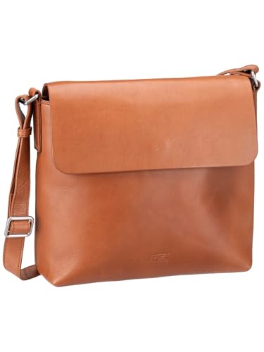 Bolso bandolera de cuero JOST en color cognac: tu accesorio imprescindible