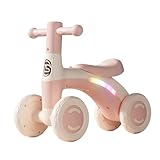 Ride on Toys Ride on Toys 4 Wheel Balance Bike with Music Lights No Pedal Wiggle Car, Toys for Indoor and Outdoor with Pedal(Orange,Pink)