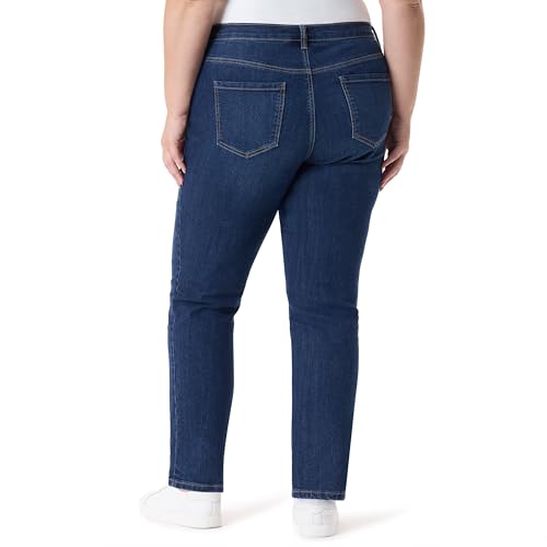 Image of Gloria Vanderbilt Womens Amanda Classic High Rise Tapered Jean Plus Size