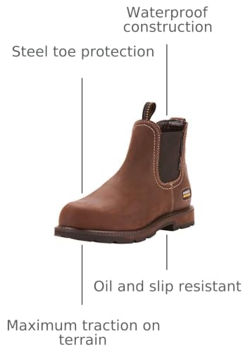 Image of ARIAT Work Groundbreaker Chelsea H2O Steel Toe
