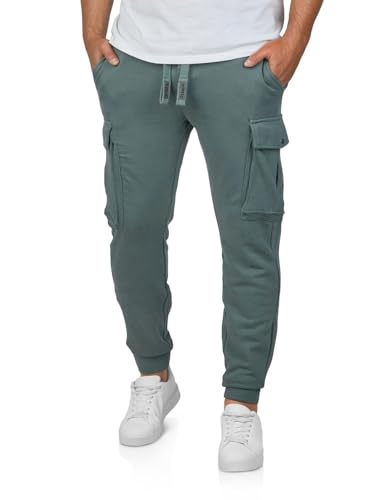 Riverso RIVLoris, pantalones cargo de hombre, largos, ajuste normal, pantalones cargo de entrenamiento, pantalones para el tiempo libre, bolsillos, rojo, azul, negro, verde, S, M, L, XL, XXL, 3XL, 4XL