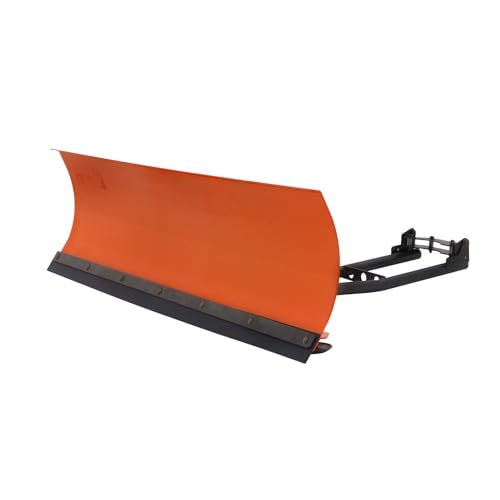 Polarbear A330624001A025001 48 Inch Snow Plow Blade Adjustable 0/15/30 Degrees- Heavy-Duty Plow Universal For Atvs cover