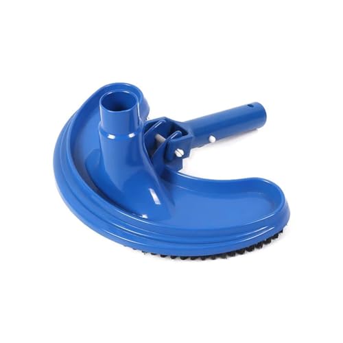 Muuoeou Limpiador de Cepillo con Cabezal de Vacío, Limpiador de Cepillo con Cabezal de Succión para Piscina, Herramienta de Limpieza de Piscina Flexible, Cabezal de Cepillo Curvo
