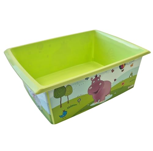 1 x Spielzeugkiste Spielzeugbox Fashion Box 10 L Aufbewahrungsbox grün
