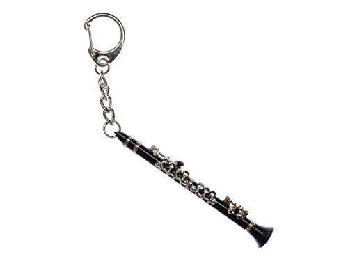 Miniblings Clarinete Flauta Clarinete Llavero - Hecho a Mano Colg...