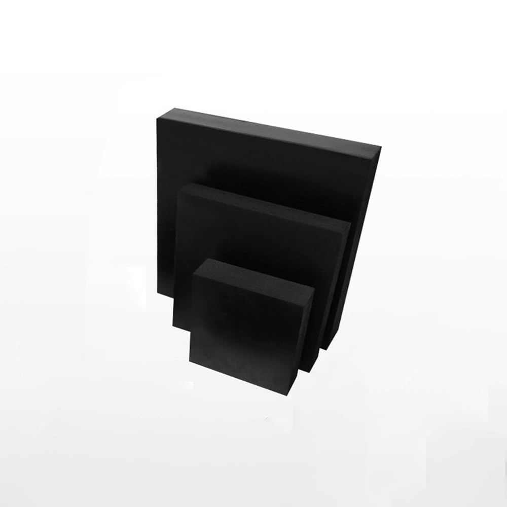 1/2 Stück Gummi-Dichtungsplatten, 100 X 100 Mm, Ölbeständig, Stoßdämpfend, Rutschfest, Isolierpolster For Maschinen, Automobil(100x100x60mm 1Pcs)