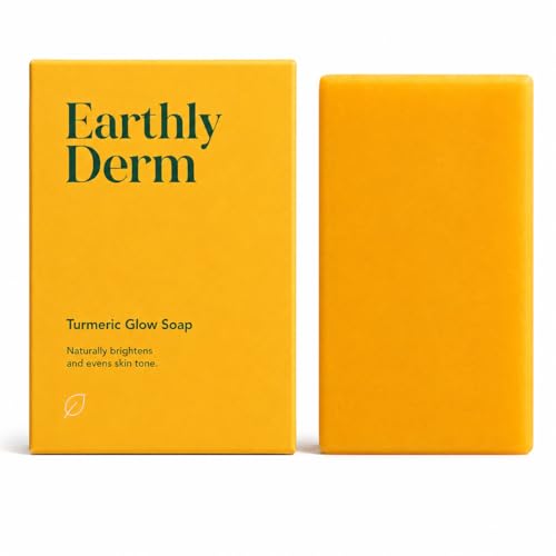 NO BALD Earthly Derm Turmeric Glow Soap Earthly Derm Soap