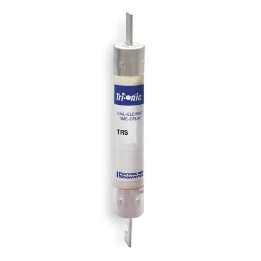 Mersen TRS-R Tri-Onic Time-Delay/Class RK5 Fuse, 600VAC/600VDC, 200kA AC/100kA DC, 80 Ampere, 1-5/16" Diameter x 7-7/8" Length