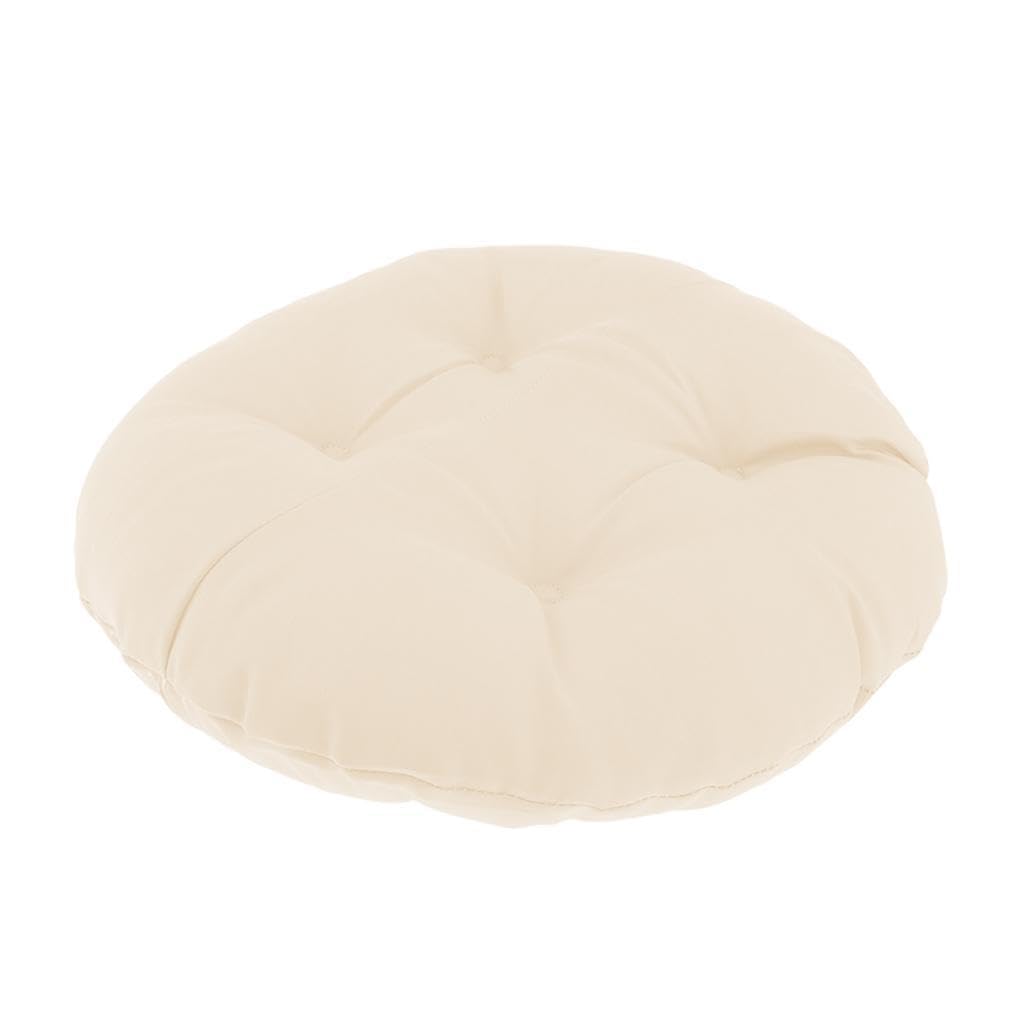Hammock Chair Cushion Comfortable Swing Chair Pad for Kitchen Balcony Beige-image-4