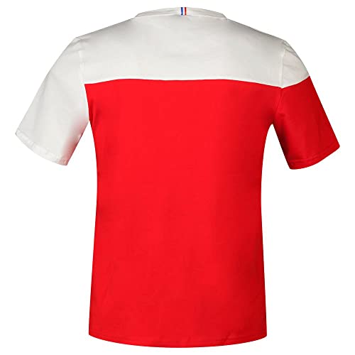 Vêtements Le Coq Sportif BAT Tee SS N°3 electron.optical pour Accessoires - vue 4