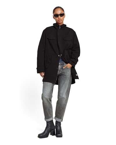 G-STAR Kate Boyfriend Jeans Donna, Blu (Sun Faded Gunmetal D15264-D931-H095), 28W / 30L - 3