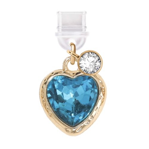 ELISE & FONDA TP710 Type-C�[�d�|�[�g �h�o�v���O ���g��3D�N���X�^�����u�n�[�g�g�ѓd�b�`���[�� iPhone 15/16/Samsung/OnePlus/Xiaomi/oppo Android�g�ѓd�b�p (�S�[���h�u���[)