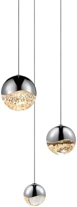 Sonneman SON2914.01 AST Contemporary Modern LED Pendant Wall-sconces, Chrome