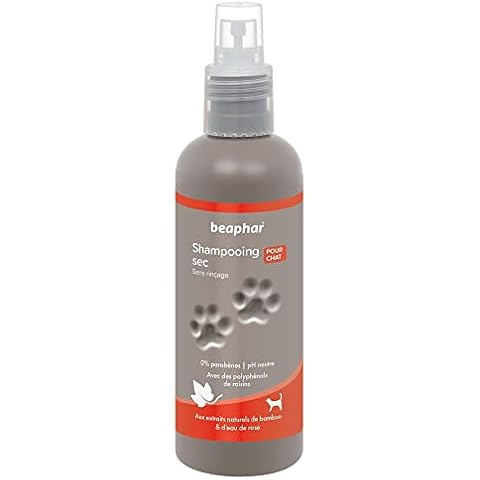 Beaphar Champú Seco para Gatos Spray 200ML Cover