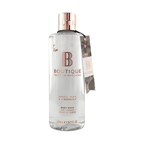 Boutique Neroli, Pear & Gingerlily Body Wash, Gently Cleanses Leaving Skin Feeling Soft 500ml Cover