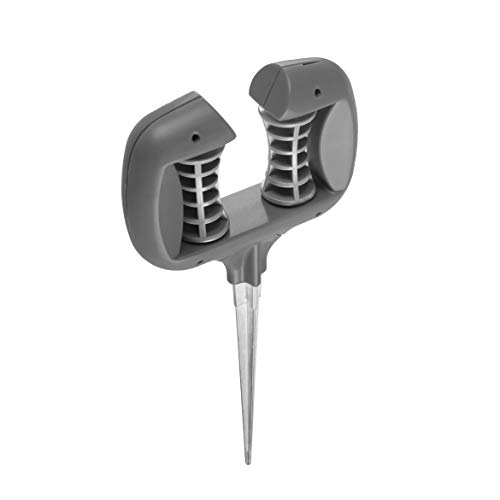 Cellfast Guide du tuyau d'arrosage cellPRO™ sur la pointe de terre qui empêche l'emmêlement et le pliage du tuyau, 2 rouleaux de guidage, une répartition...