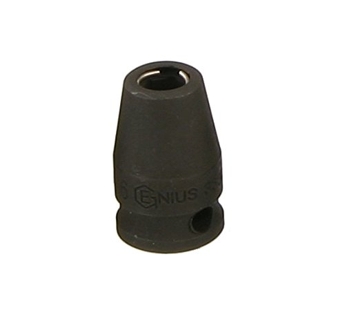 GENIUS TOOLS363010 3/8" Dr. 5/16" Hex Impct Bit Holder