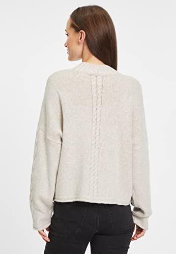 Tamaris Damen BALJE Pullover, Tapioca, 38