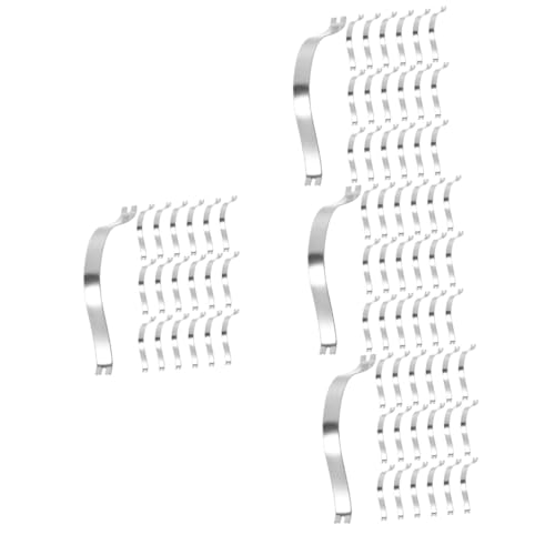 Image of LABRIMP 400pcs Picture Frame Backing Spring Clips Photo Hanging Hardware for Framing Pictures Drawings and Posters Easy to Install and Practical