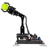 Adeept 5自由度 ロボットアームキット(Robot Arm Kit) DIYロボット キット STEM 知育 学習 OLEDディスプレイ 電子工作 プログラミング ロボットキット 10代と大人向け Arduino IDEと互換性