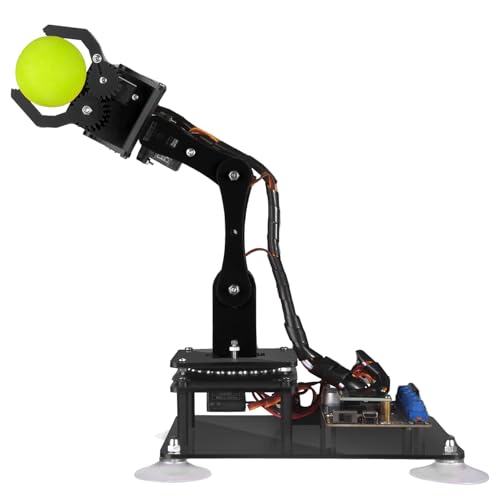 Adeept 5-DOF Roboterarm-Set, 5 Achsen, Roboter, kompatibel mit Arduino IDE,