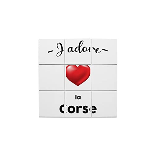 Carreaux céramique Corse déco Ajaccio 32x32 cm pour crédence cuisine