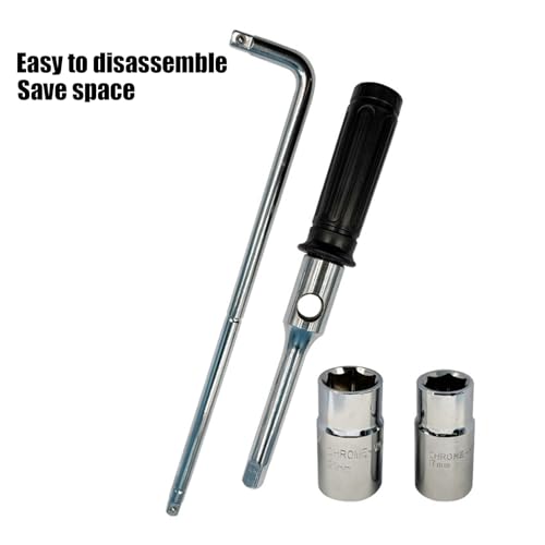 Llave para tuercas de rueda kit de reparación de coche y herramientas de montaje 7