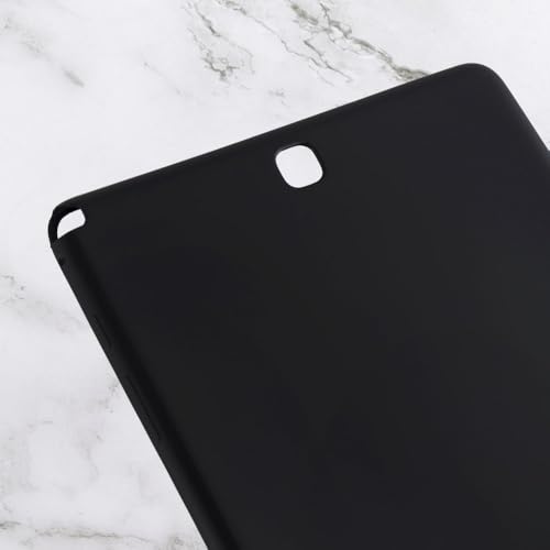 Protection Samsung Galaxy Tab A 9.7 design moderne noir et argenté - 2