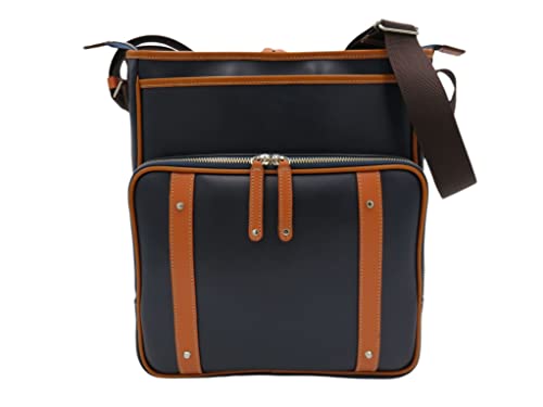 [キワダ] パトリックA4サイズ対応縦型ショルダーバッグ