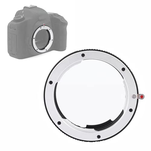 Anel adaptador, anel adaptador de montagem sólida de metal foco manual leve para câmera slr de monta