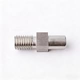 Stainless Steel Meat Grinder Auger, #32 Size Replacement Parts, 13mm Square Shaft (Fits 14×14mm Models)