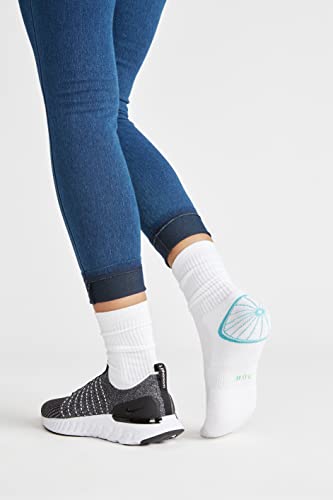 Image of HUE Women's Eco Sport Crew Socks (2-Pack)