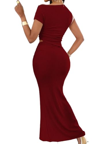 Image of BARASA Two Piece Sets For Women Summer One Shoulder Tops Bodycon Maxi Skirt Set Vacation Sexy Outfits DSA75