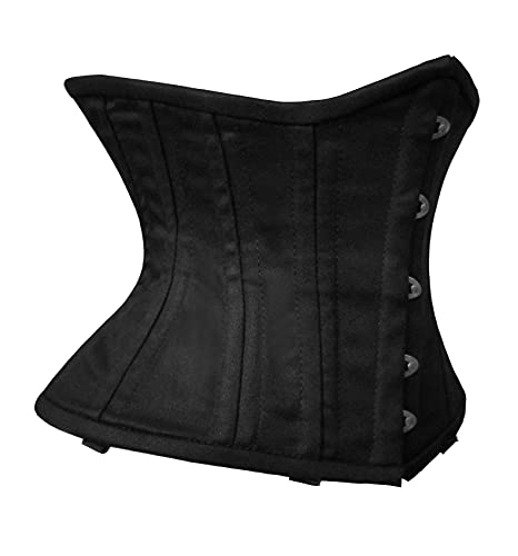 Luvsecretlingerie Heavy Duty 26 Double Steel Boned Waist Training Cotton Underbust Tight Shaper Corset #8499 #TOP1