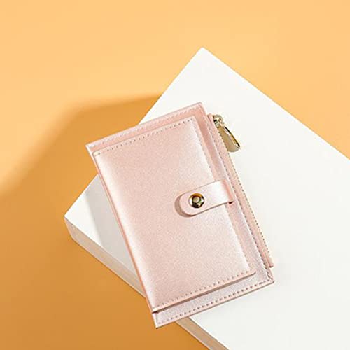 LIFKOME 1pc Female Creative Zipper Purse Wallet Pu Leather Card Holder Multiple Slots Lightweight and for Women for Cash and Cards3