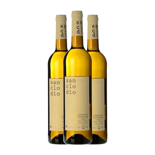 Sanclodio Ribeiro 75 cl Vino blanco (Caja de 3 Botellas de 75 cl)