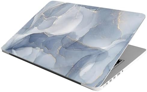 ANCIARY Laptop Skin Stickers Bubble-Free HD Quality Sticker for Laptops Upto 15.6" Compatible with Apple/Dell/HP/Lenovo/Acer/Asus/Sony (Dustproof|Waterproof|Scratchproof|Reusable) - Navy MARBLE1
