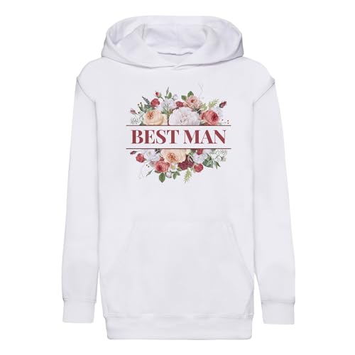 Sweat enfant Best Man bouquet fleurs pour mariage en plein air