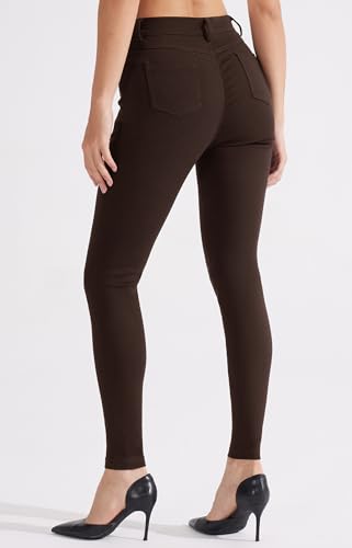 Libin Women's 4-Way Stretch Dress Pants 28"/29" Skinny-Leg Office Casual Slim Fit Work Slacks with Pockets2