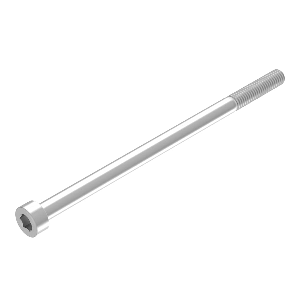 Vite cilindrica SECCARO M4 x 75 mm, acciaio inox V2A VA A2, DIN 912 / ISO 4762, esagono incassato, filo parziale, 20 pezzi