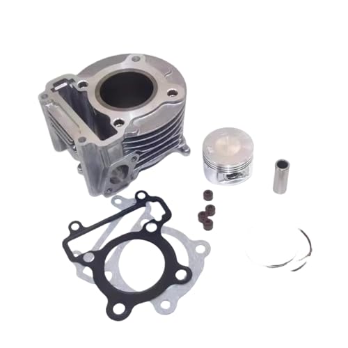 58と互換性のあるエンジンシリンダーピストンリングセット。 5mm 57。 4mm 52。 4mm BWS125 ZUMA125 YW125 CYGNUS-X 125CC 4Vエンジン(52.4)