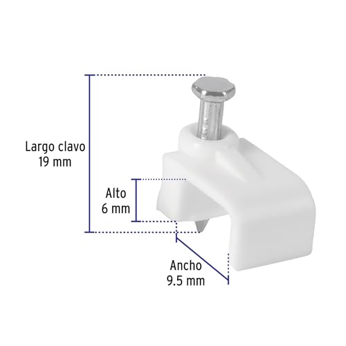 Grapas para cable plano 2 Imagen adicional
