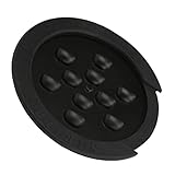 Guitar Hole Plug, Circular Standard Size Good Flexibility Sounds Feedback Buster Silicone for Folk and Classical Guitars