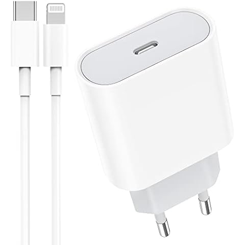 Cargador Sakahyro USB C 25W con Cable de 2M para iPhone Cover