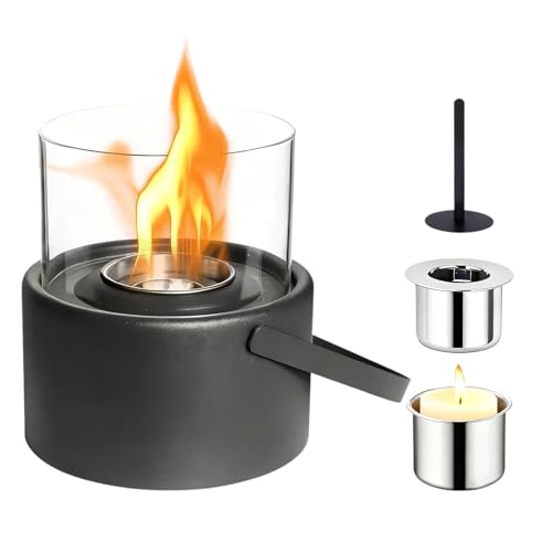 Hoguera De Sobremesa Portátil | Portátil Ajustable Seguro Tornado Chimenea Decorativa,Hoguera Personal Mini Chimenea - para Jardín, Hogar, Mesita De Noche, Dormitorio, Picnic Y Sala De Estar