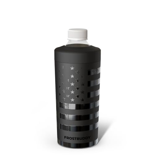 Image of Frost Buddy XL Can Cooler - Fits 12 /16 /20 /24 oz Cans & Bottles (Night Ops) | Keeps drinks chilled 12+ hrs | No sweat, no condensation | Fits slim & standard cans | Durable, portable design