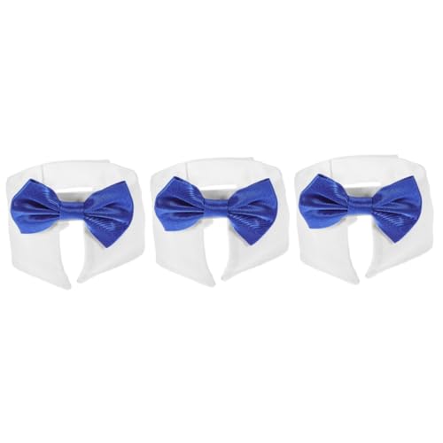 Collar de pajarita para mascotas ajustable pack de 3 disenos elegantes y chic 2