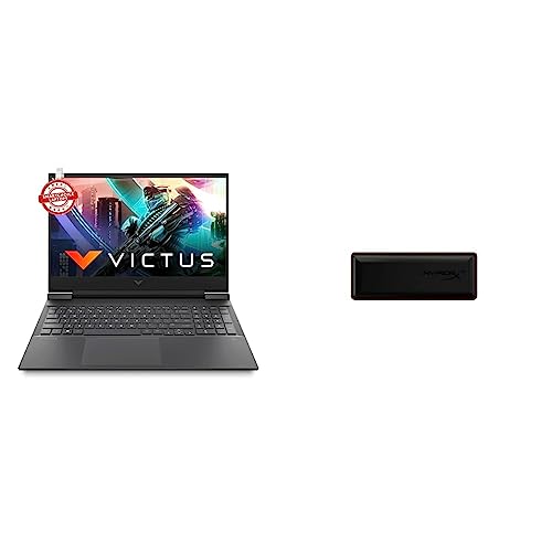 Image of HP Victus Gaming AMD Ryzen 7-5800H 16.1 inch(40.9 cm) FHD Gaming Laptop & HyperX Wrist Rest Variations Mouse