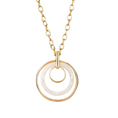 VIDAL & VIDAL Collar Aros Carey Crema