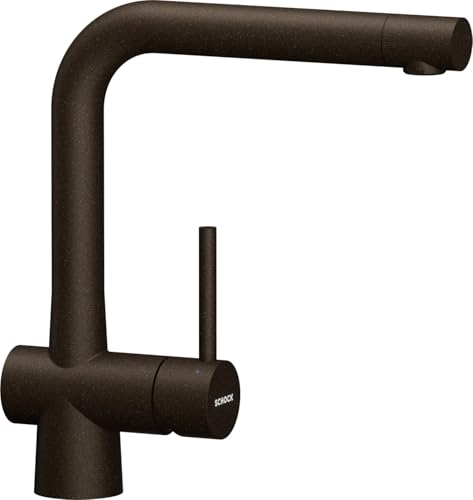 SCHOCK Robinet de cuisine LAIOS Bronze - Robinet haute pression marron avec bec fixe et raccords standard